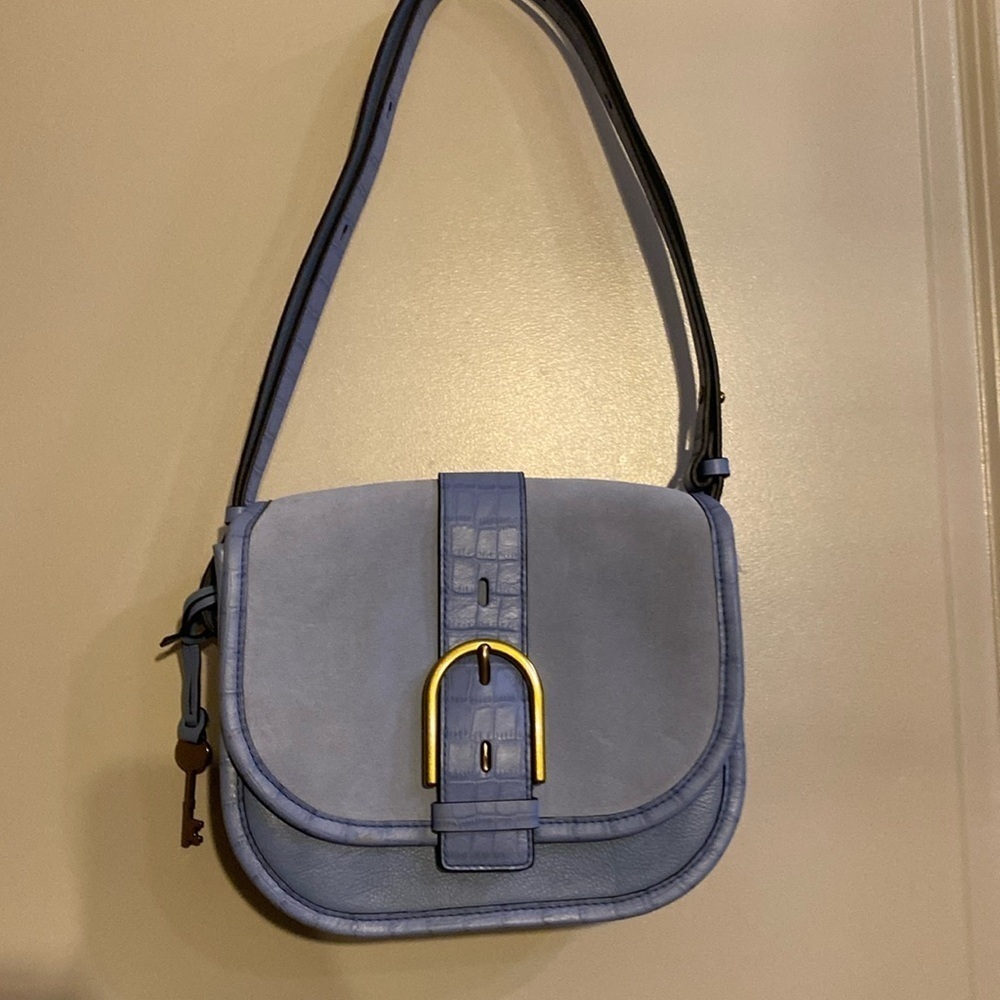 Everleigh Leather Large Flap Crossbody Bag
